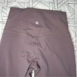 Lululemon Align High Rise Crop Legging Womens Size 6 23” Muted Purple/Pink Mauve